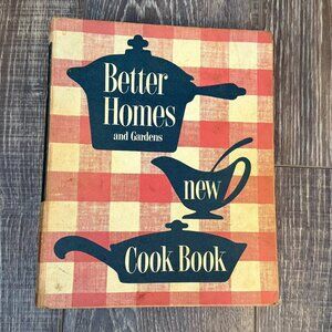 Better Homes and Gardens New Cook Book - 1953